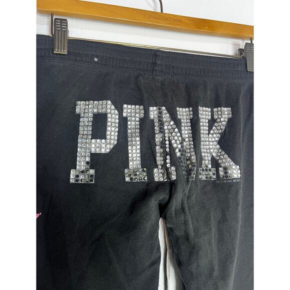 VS PINK Hot Air Balloon Peace Love Mega Rhinestone Bling pants - Picture 7 of 7